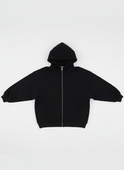 Ellenvinis 2025 Fall/Winter American Retro Thick Fleece Zip-Up Hoodie – Oversized Double-Sided Streetwear Cardigan for Men and Women