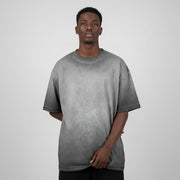 Ellenvinis 420GMS Heavyweight Vintage Distressed T-Shirt – Unisex Washed Oversized Streetwear Tee