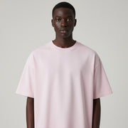 Ellenvinis 350GMS Gradient Pink Raw Edge Destroyed Oversize Heavyweight Short Sleeve Tee Unisex