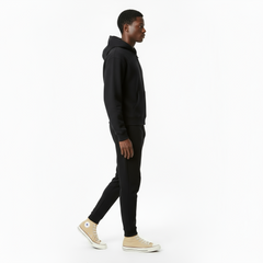 Ellenvinis 1800 GSM "Washed Black" Reversible Zip-Up Hoodie