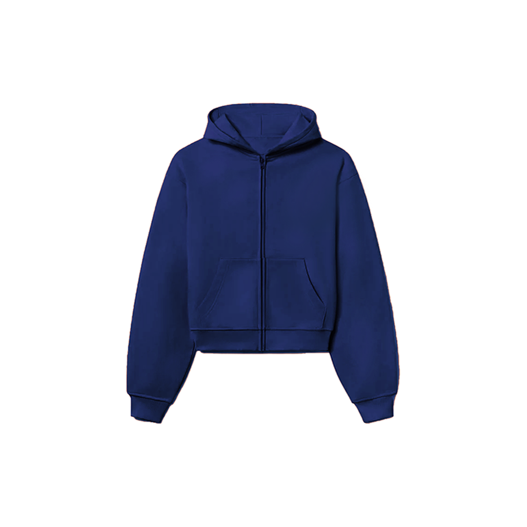 Ellenvinis 1800 GSM "Astronaut Blue" Reversible Zip-Up Hoodie