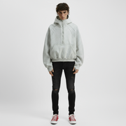 Ellenvinis Heavyweight Cropped Half-Zip Hoodie – US Streetwear Style