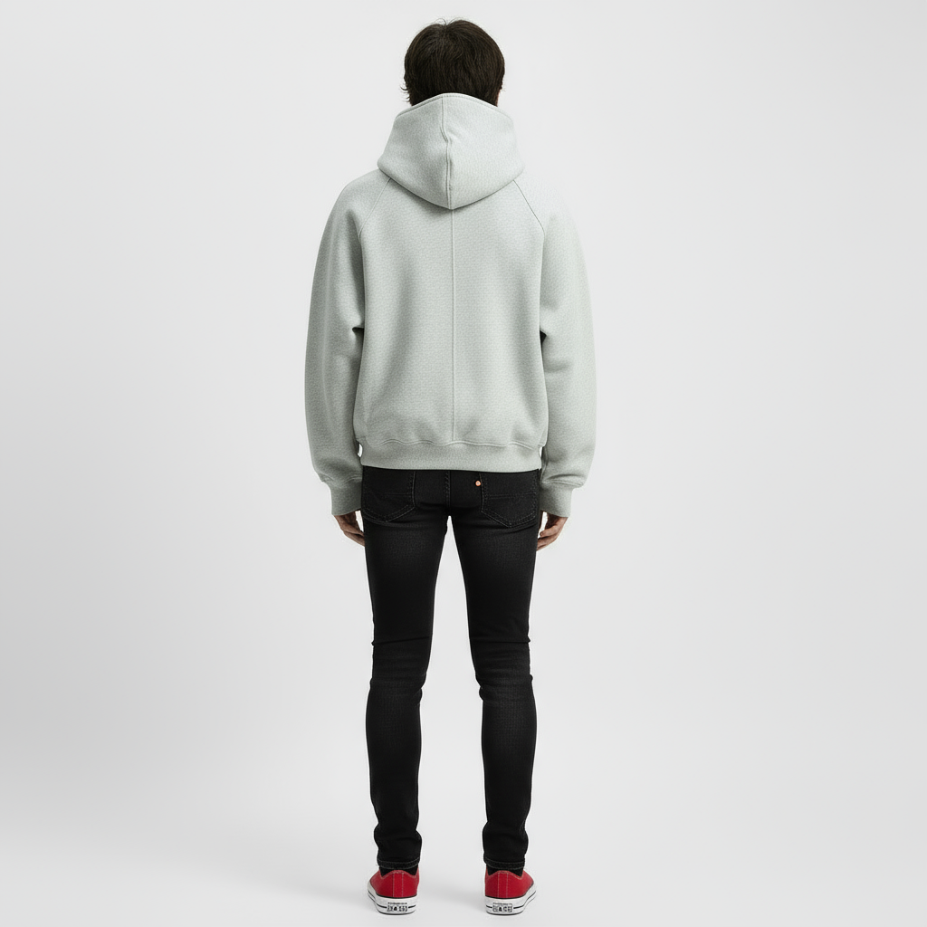 Ellenvinis Heavyweight Cropped Half-Zip Hoodie – US Streetwear Style