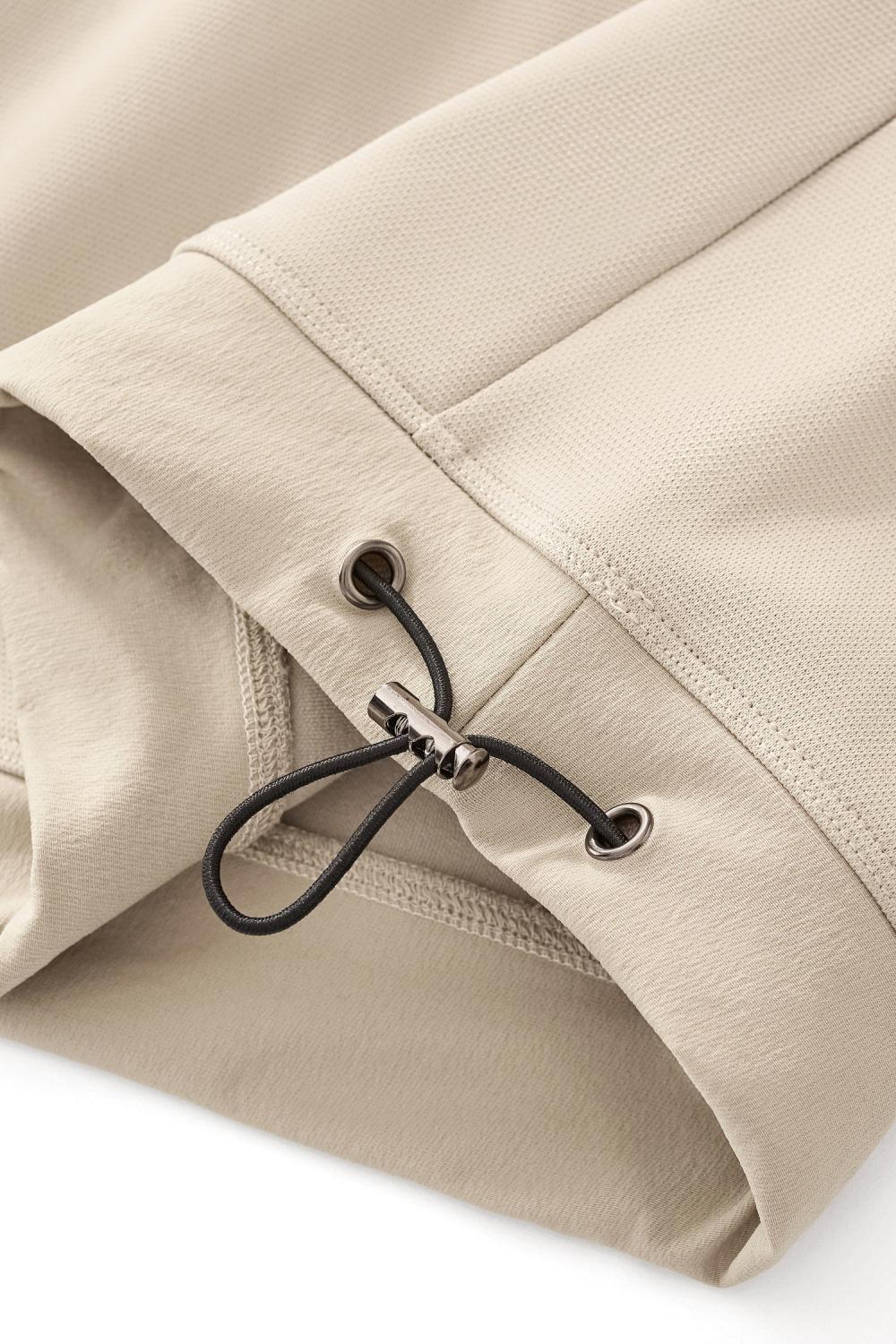 Ellenvinis Fleece-Lined Waterproof Outdoor Hiking Jacket Hoodie