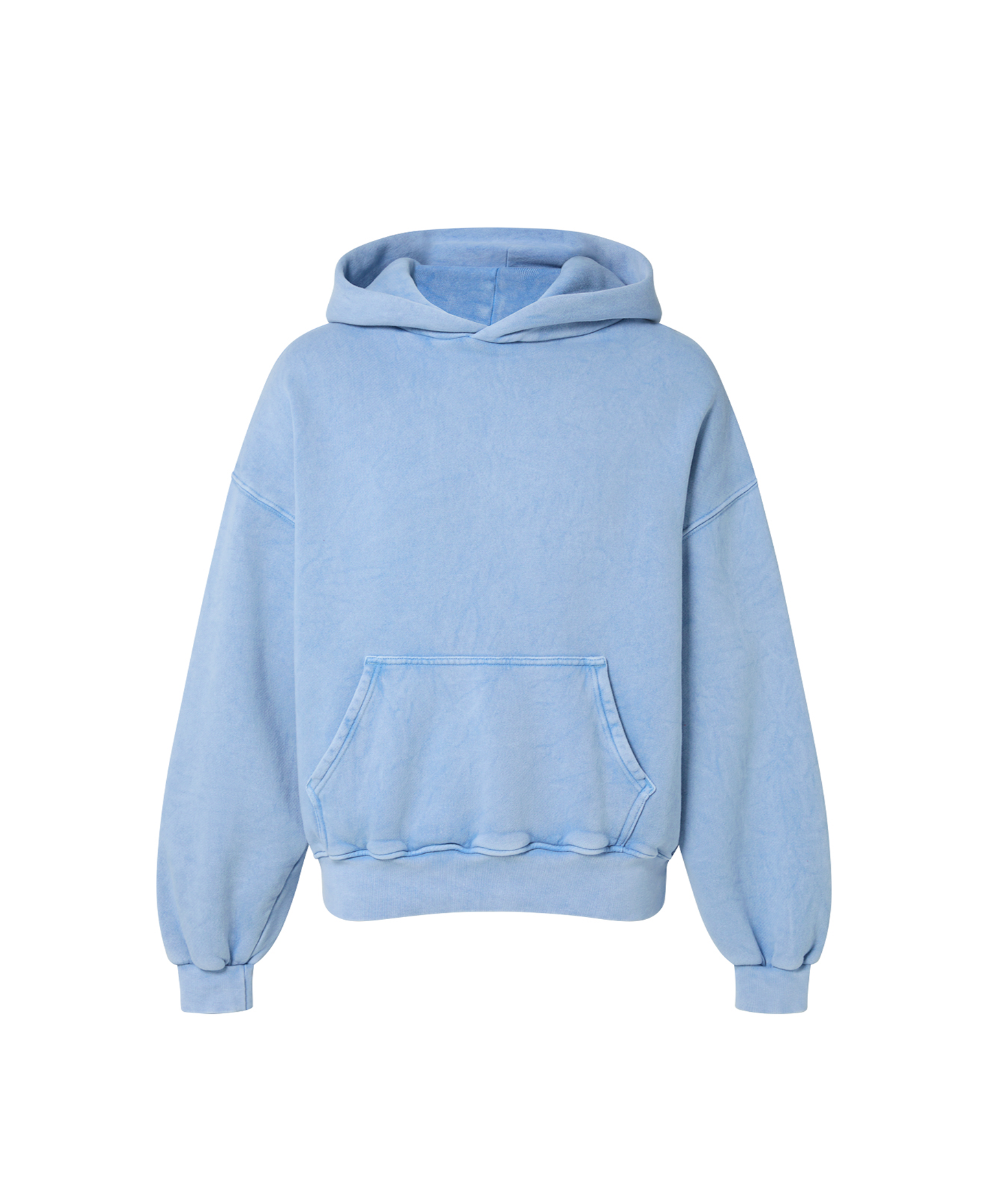 Ellenvinis 1800GSM -1800GSM 'Vintage Blue' Double Hoodie