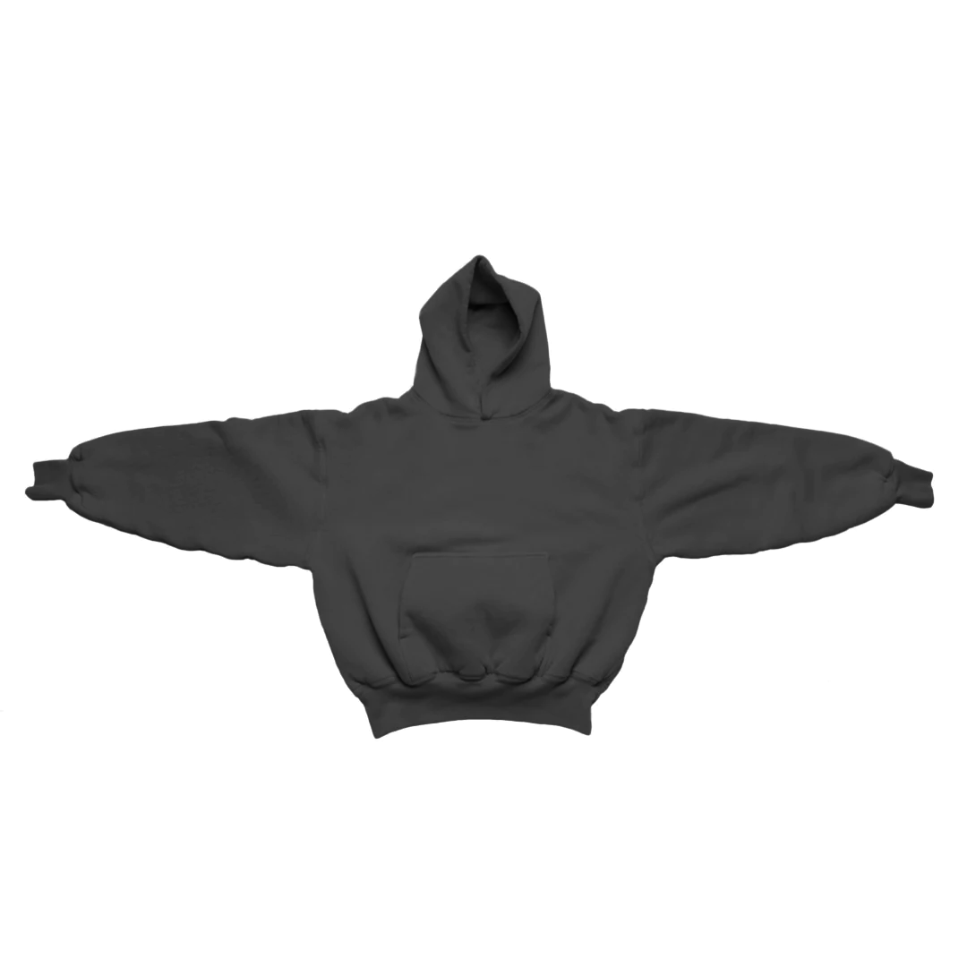 Ellenvinis 1800 GSM ‘Anthracite’ Hoodie with CRDLCK™