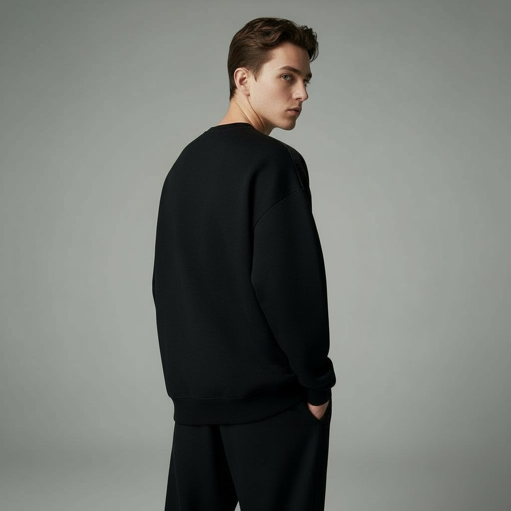 Ellenvinis 600GMS Distressed Washed Print Hoodie - Retro Vintage Graphic Sweatshirt Oversized Fit