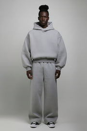 Ellenvinis THE HOODIE 1200GMS Concrete Gray | Heavyweight Street Hoodie