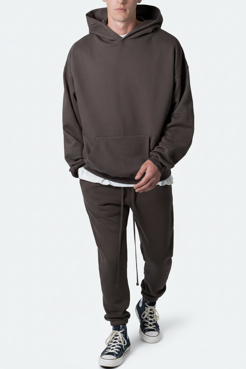 Ellenvinis 450GMS Heavy Every Day Hoodie – Vintage Black