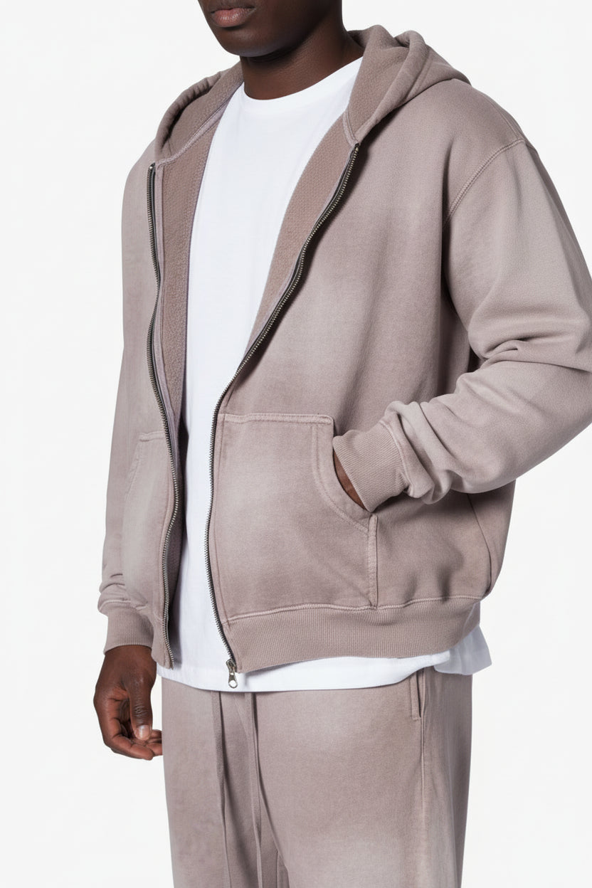 Ellenvinis Faded-Basic-Zip-Up-Hoodie-Washed-Mauve-7