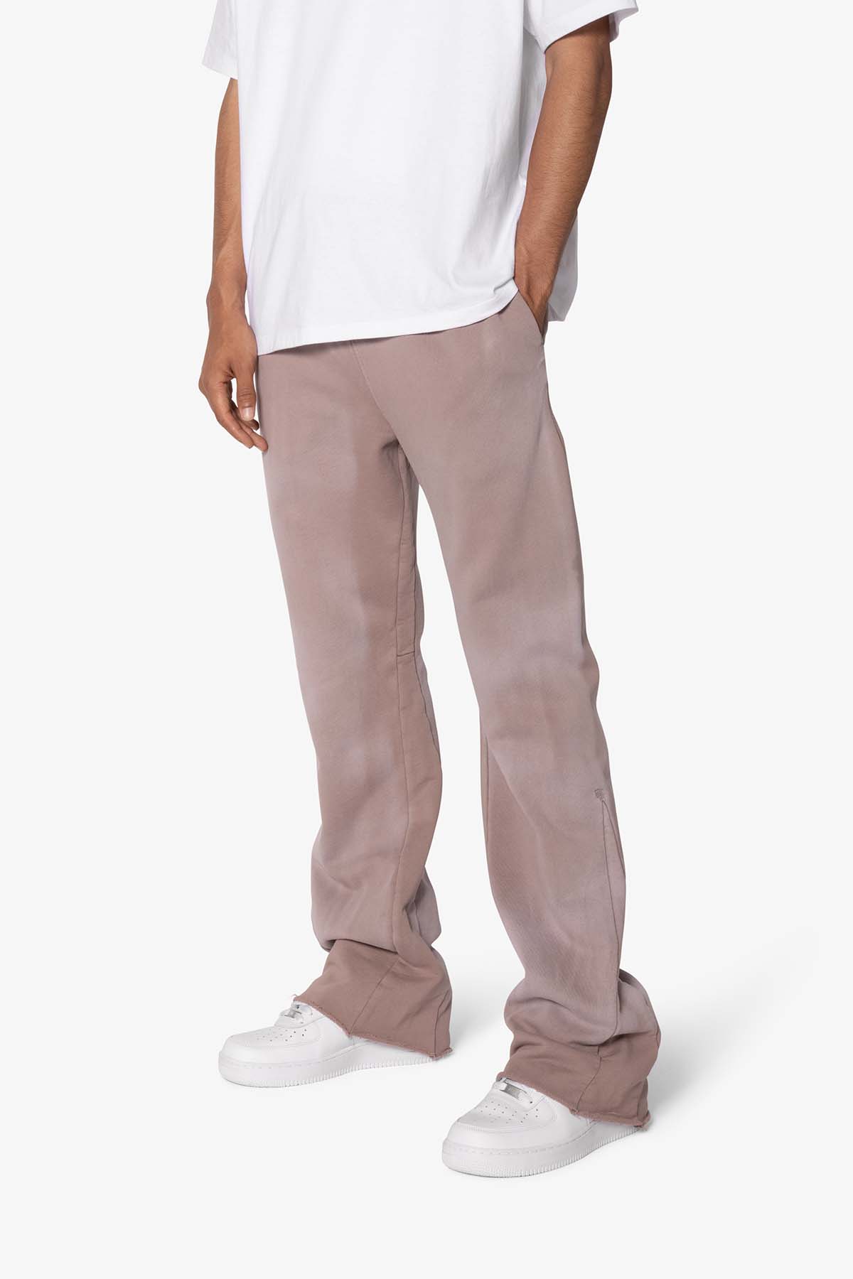Faded Bootcut Sweatpants 2 Pack - Washed Black/Washed Mauve