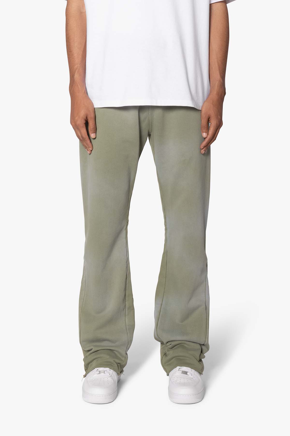 Faded Bootcut Sweatpants 2 Pack - Washed Black/Washed Olive