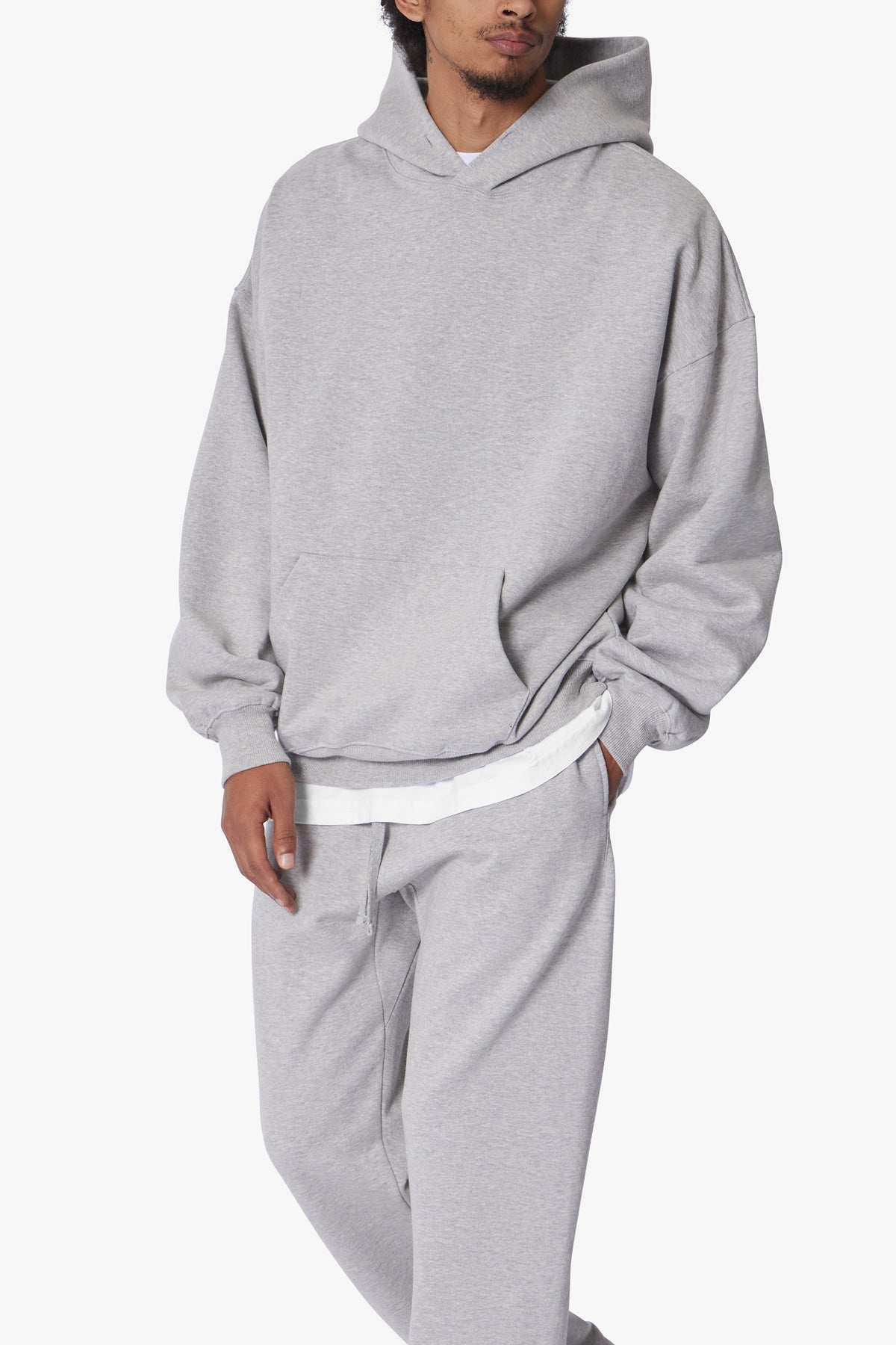 Heavy Every Day Hoodie - Marled Grey