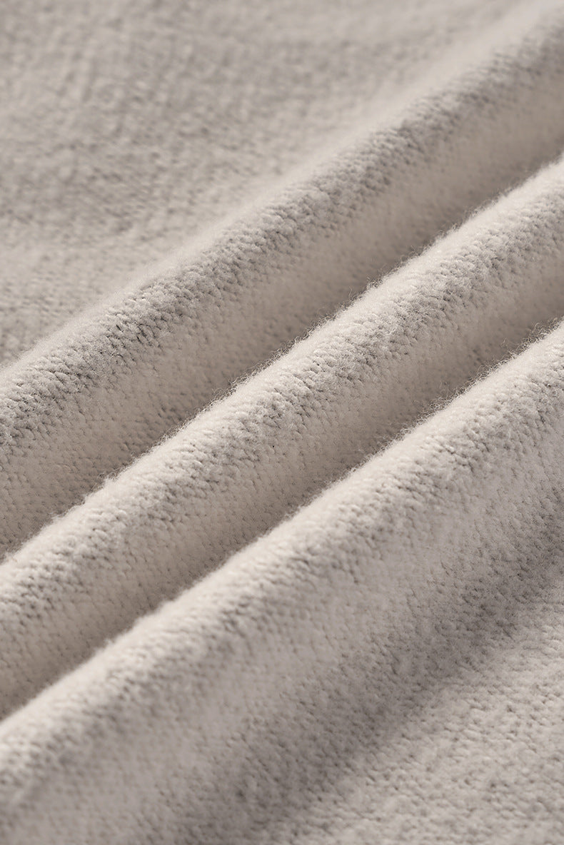 Ellenvinis men's clothing | fog straight fleece sweatpants 2024 autumn and winter tide brand new 365G American sports straight pants