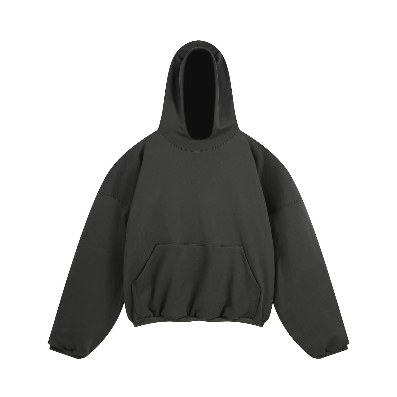 Ellenvinis 1800GMS Solid Color Double-Layer Heavyweight OVERSIZE Hoodie
