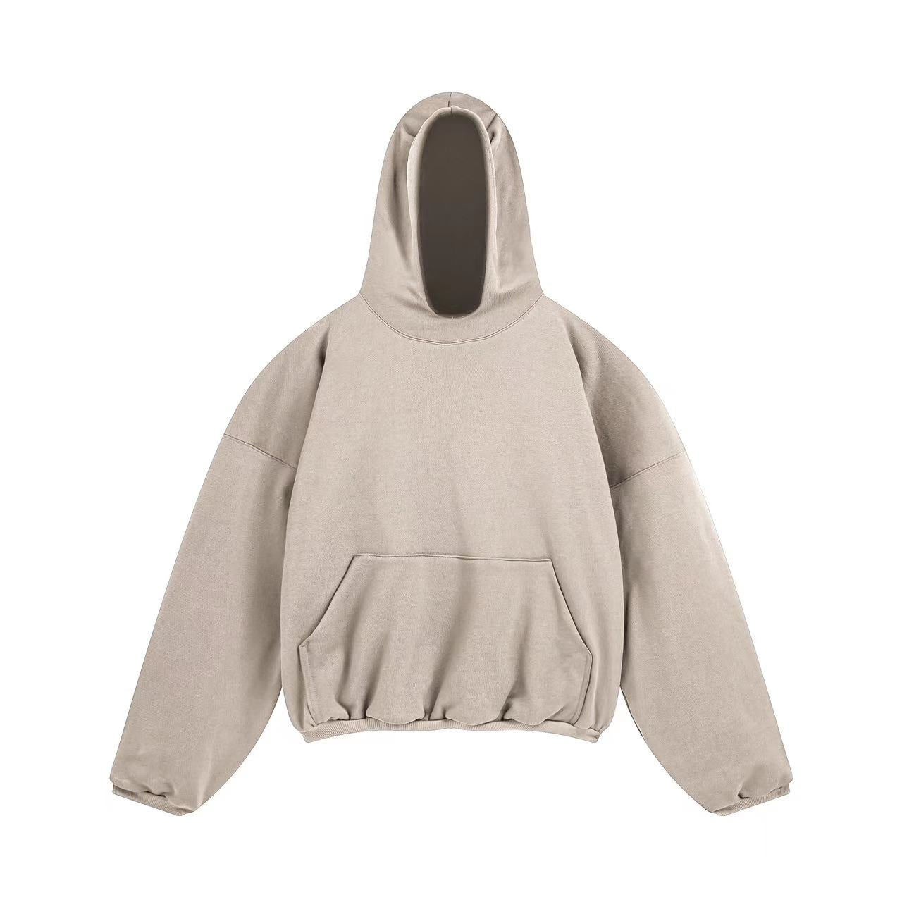 Ellenvinis 1800GMS Solid Color Double-Layer Heavyweight OVERSIZE Hoodie
