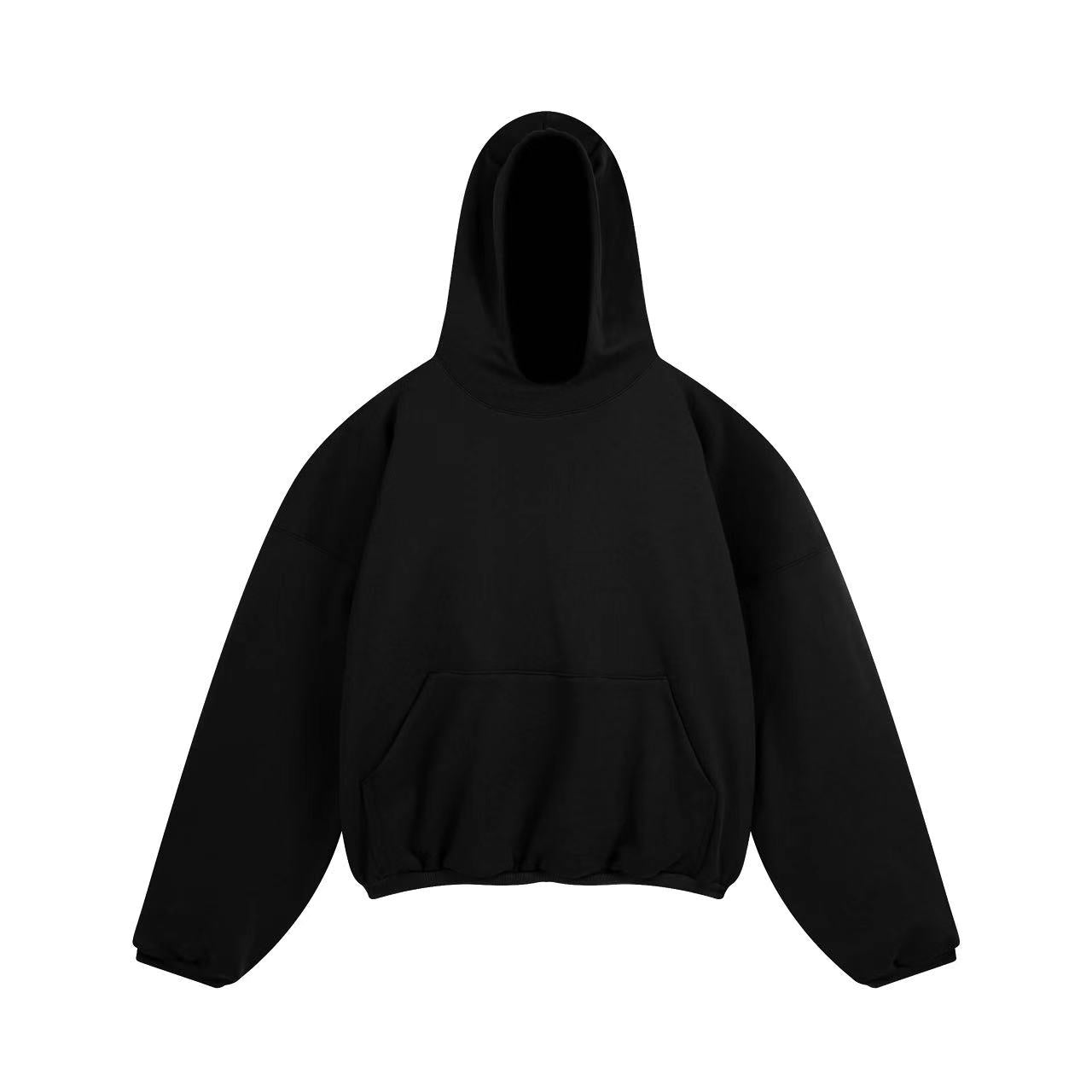 Ellenvinis 1800GMS Solid Color Double-Layer Heavyweight OVERSIZE Hoodie