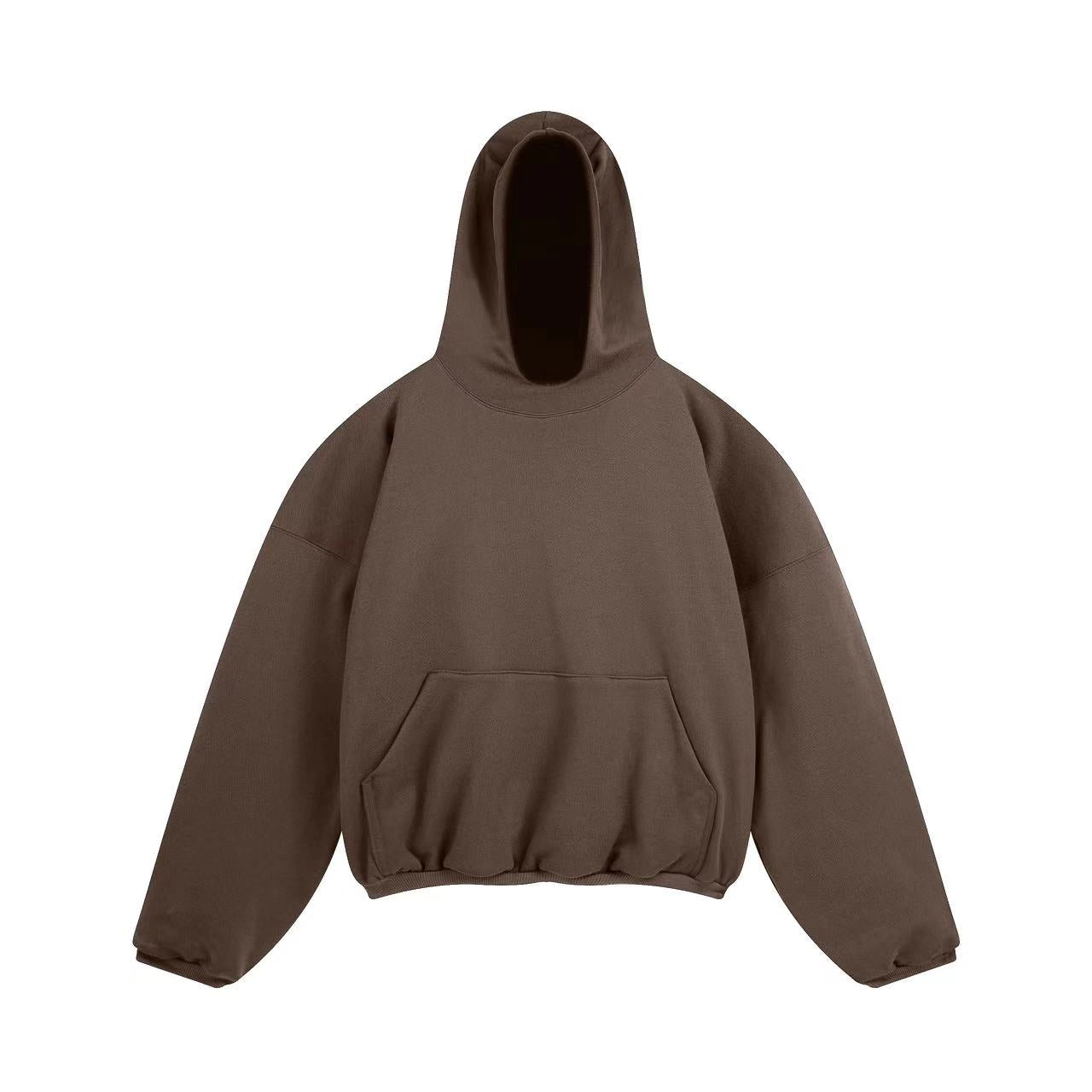 Ellenvinis 1800GMS Solid Color Double-Layer Heavyweight OVERSIZE Hoodie