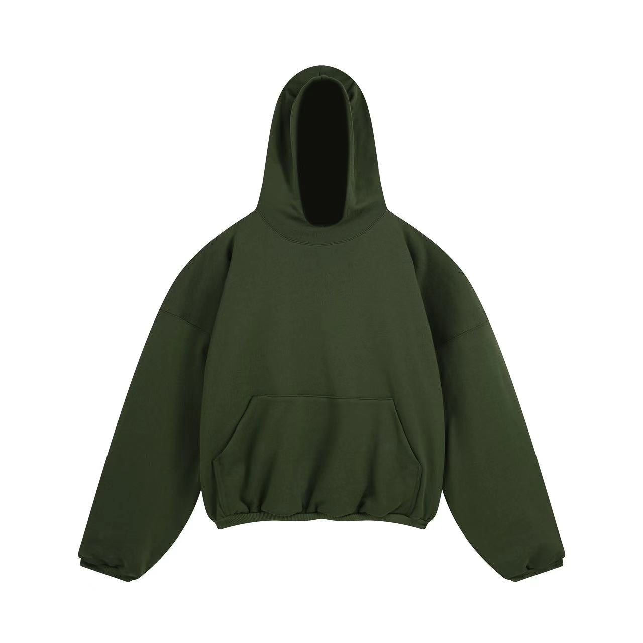 Ellenvinis 1800GMS Solid Color Double-Layer Heavyweight OVERSIZE Hoodie
