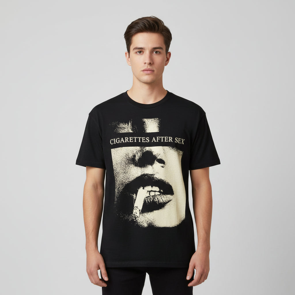 Ellenvinis Vintage Hip-Hop Heavyweight 420GSM Black Cotton Oversized T-Shirt for Men Retro Streetwear Loose Fit Tee