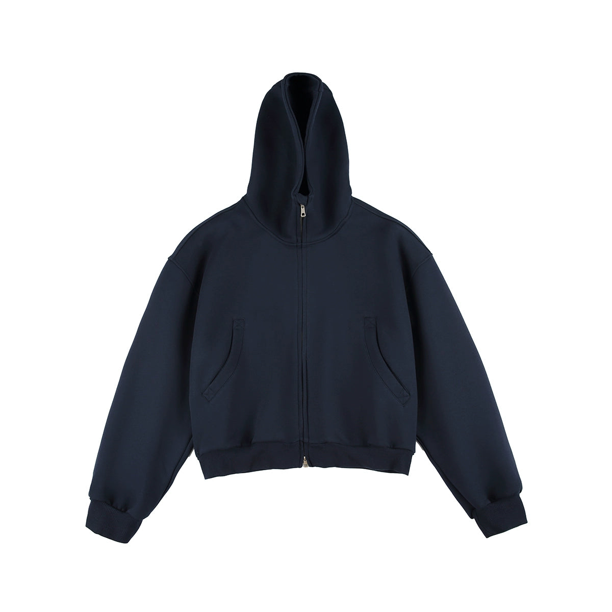 Ellenvinis Heavy 900Gsm Streetwear Hoodie – Men’s Loose Fit Short Pullover Cardigan for Spring