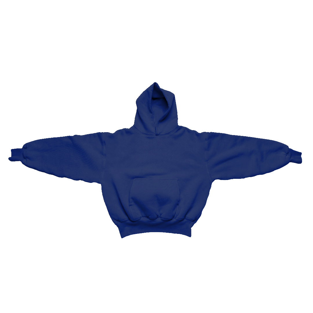 Ellenvinis 1800 GSM 'Astronaut Blue' Hoodie with CRDLCK™