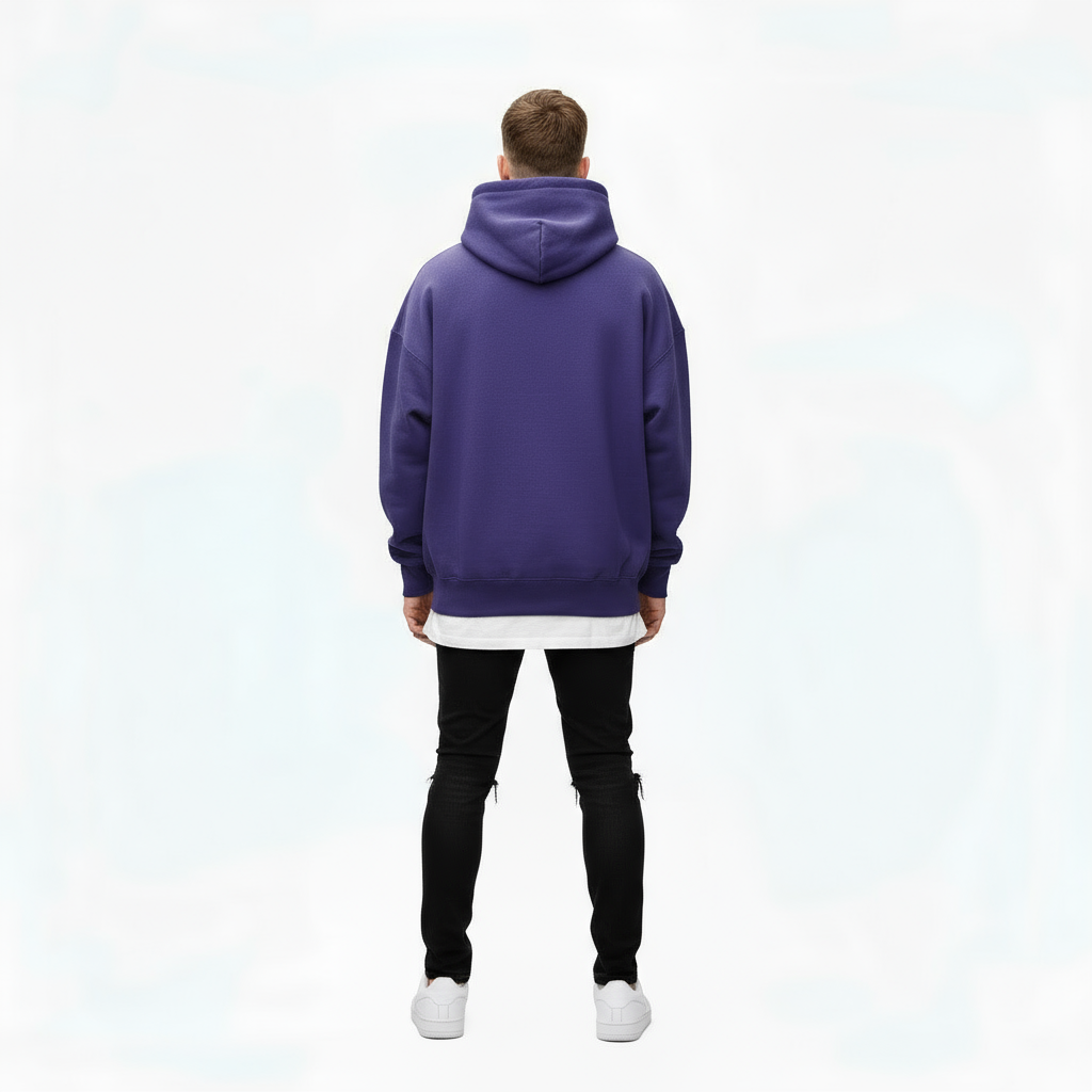 1800 GSM 'Cyber Grape' Hoodie with CRDLCK™