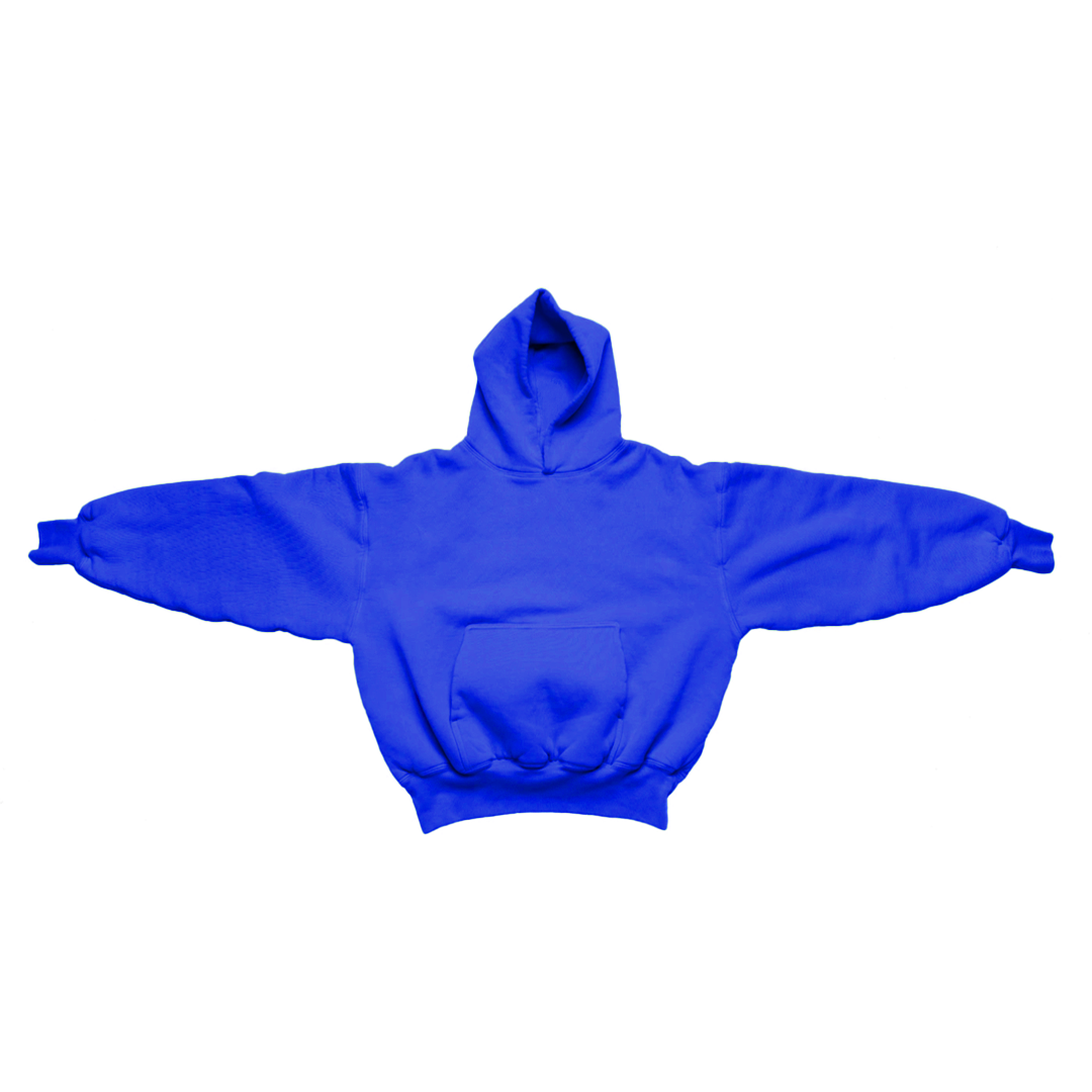 Ellenvinis 1800 GSM 'Royal Blue' Hoodie with CRDLCK™