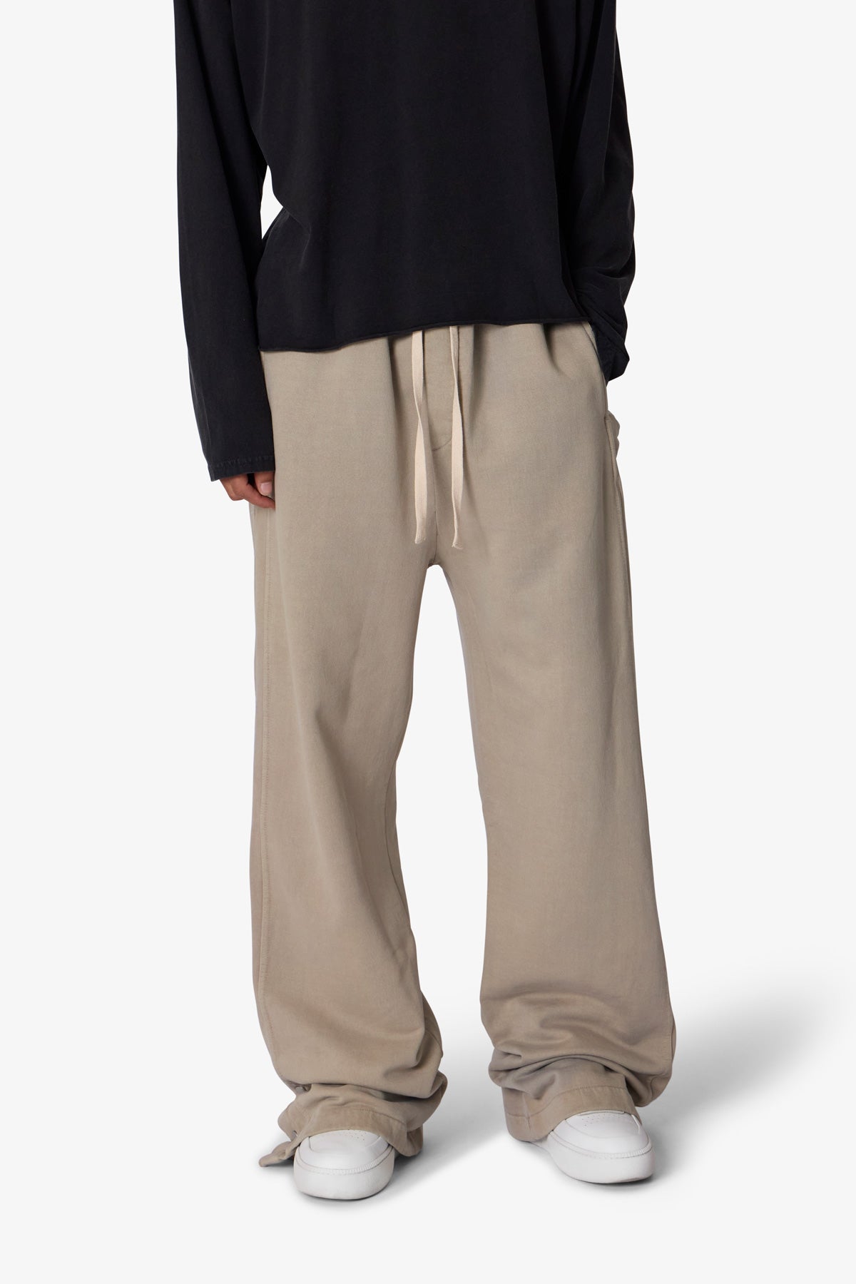 Ellenvinis Side Snap Fleece Pants - Washed Earth