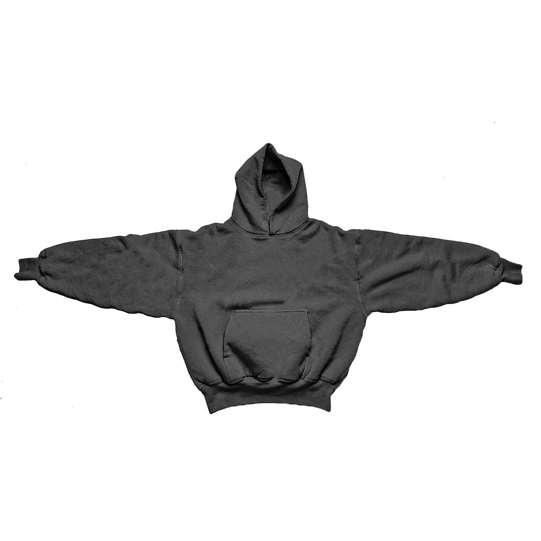 Ellenvinis Multi-Weight 'Washed Black' Hoodie with CRDLCK™