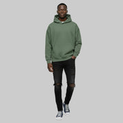 Ellenvinis 1800 GSM ‘Feldgrau’ Hoodie with CRDLCK™